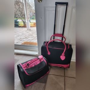 Mary Kay Vintage Travel Bag with extras